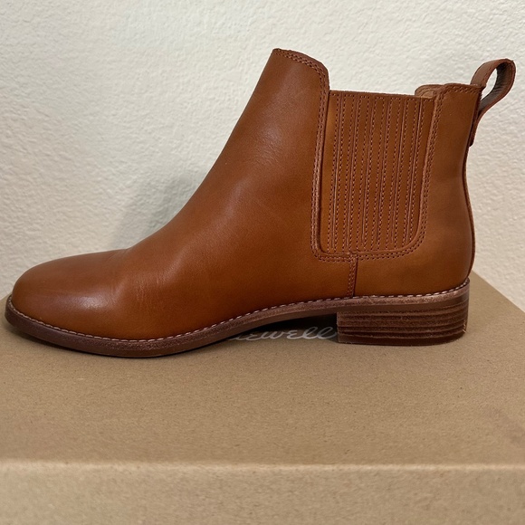 Madewell Ainsley Chelsea Boots Size 9 Brown - Picture 4 of 9